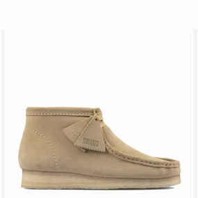 Walk Friendly Quick Access Clarks Originals Wallabee Boot Maple Suede