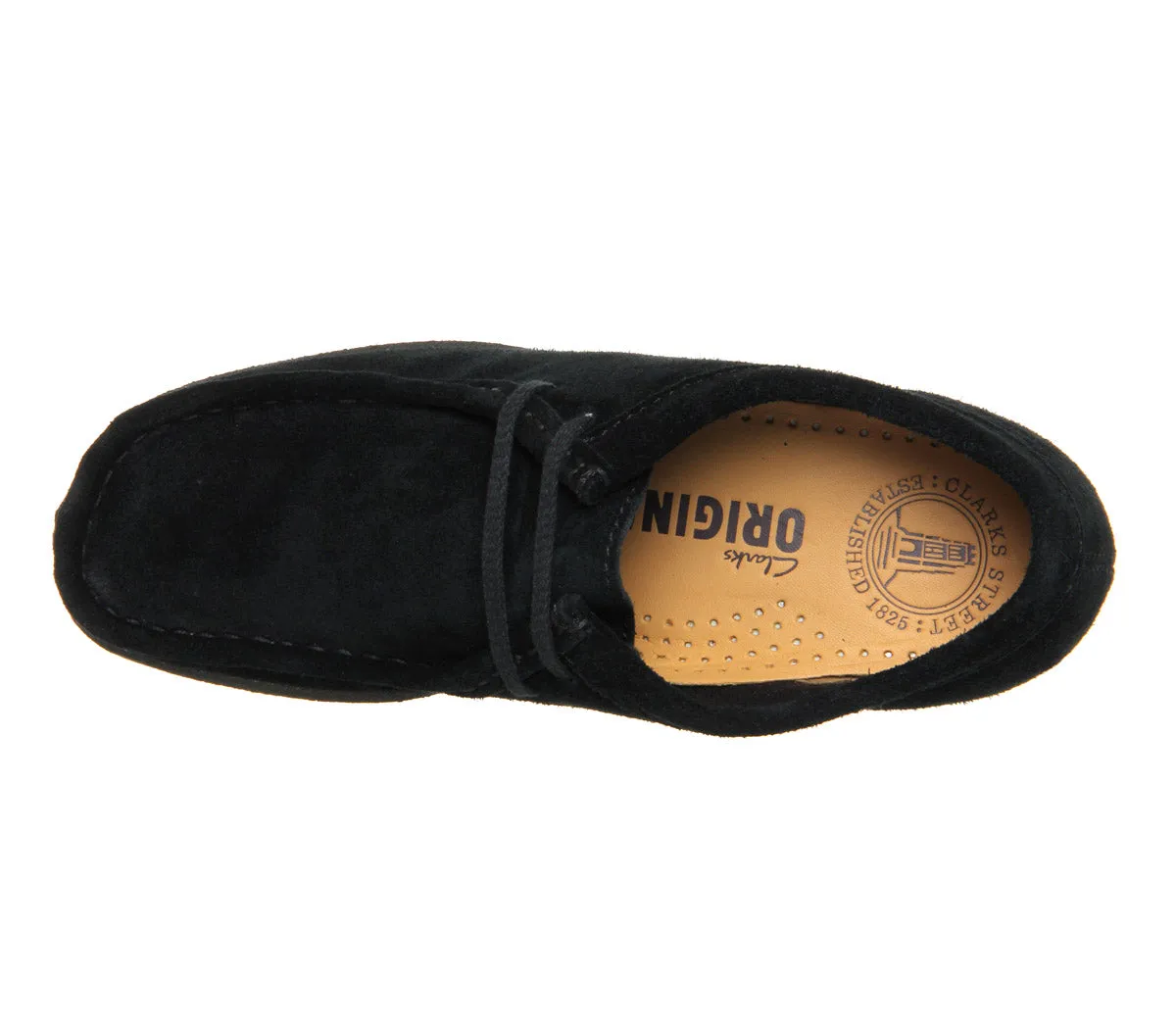 ClarksPeggy Bee Suede Wallabee Womens Wedge Shoes Zero Drop Running Shoes Asics