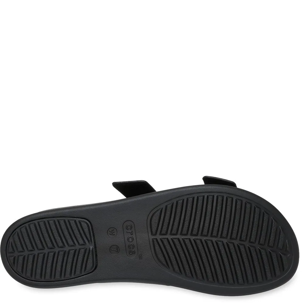Crocs Brooklyn Buckle Low Sandal Casual Open Toe Shoes