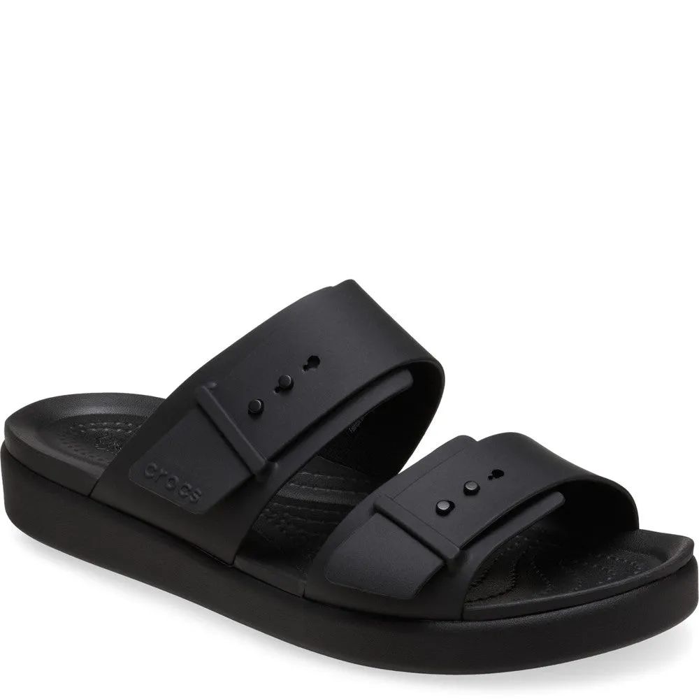 Crocs Brooklyn Buckle Low Sandal Slide On