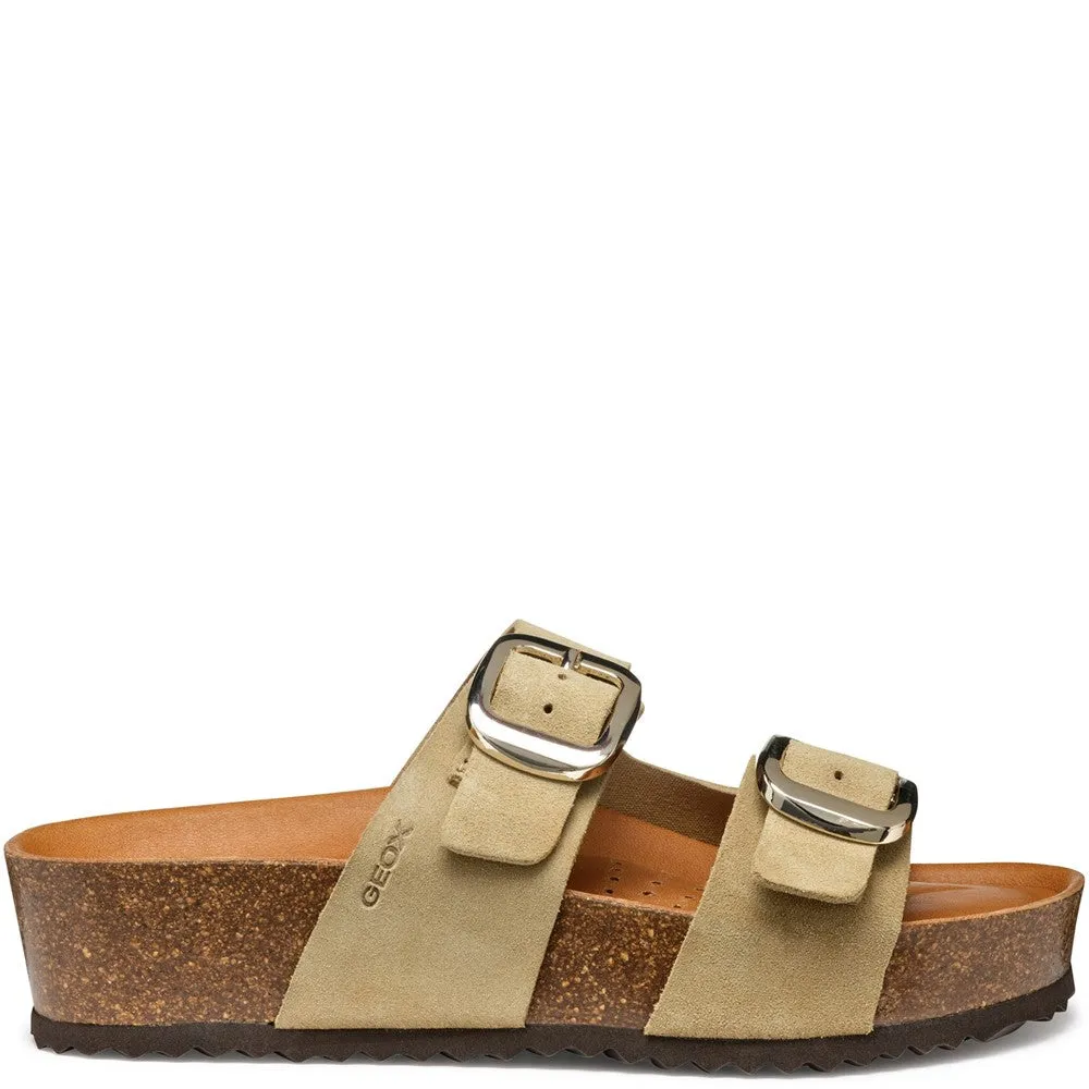 Geox D Brionia H Sandals Buckle Detail Mild Style