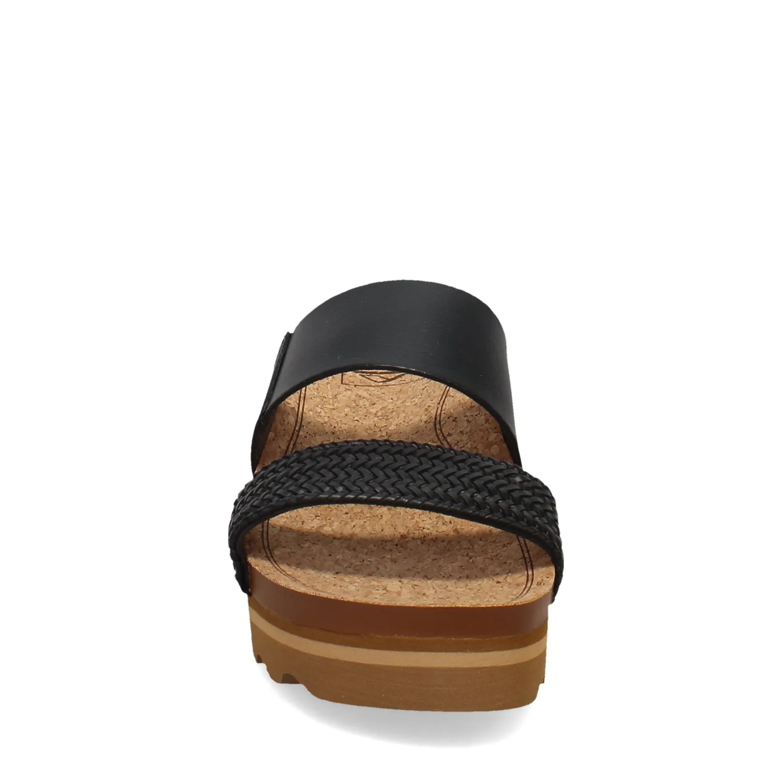 rubber Women's Reef, Cushion Vista Hi Slide