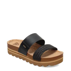 Open Toe Footwear Women's Reef, Cushion Vista Hi Slide
