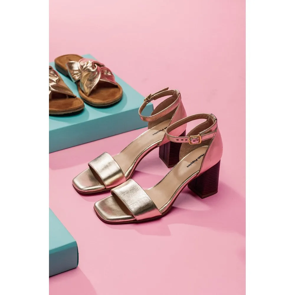 mesh material Hush Puppies Kelsey Heeled Sandal