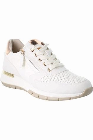 Buckle Closure Balance Step Josef Seibel 552001 Emilia Ladies white trainer