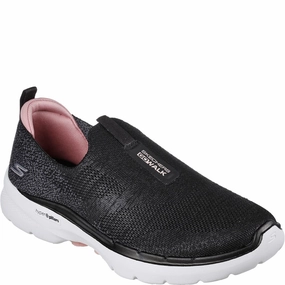 Skechers Go Walk 6 Glimmering Trainers symmetrical shoes Elastic Midsole