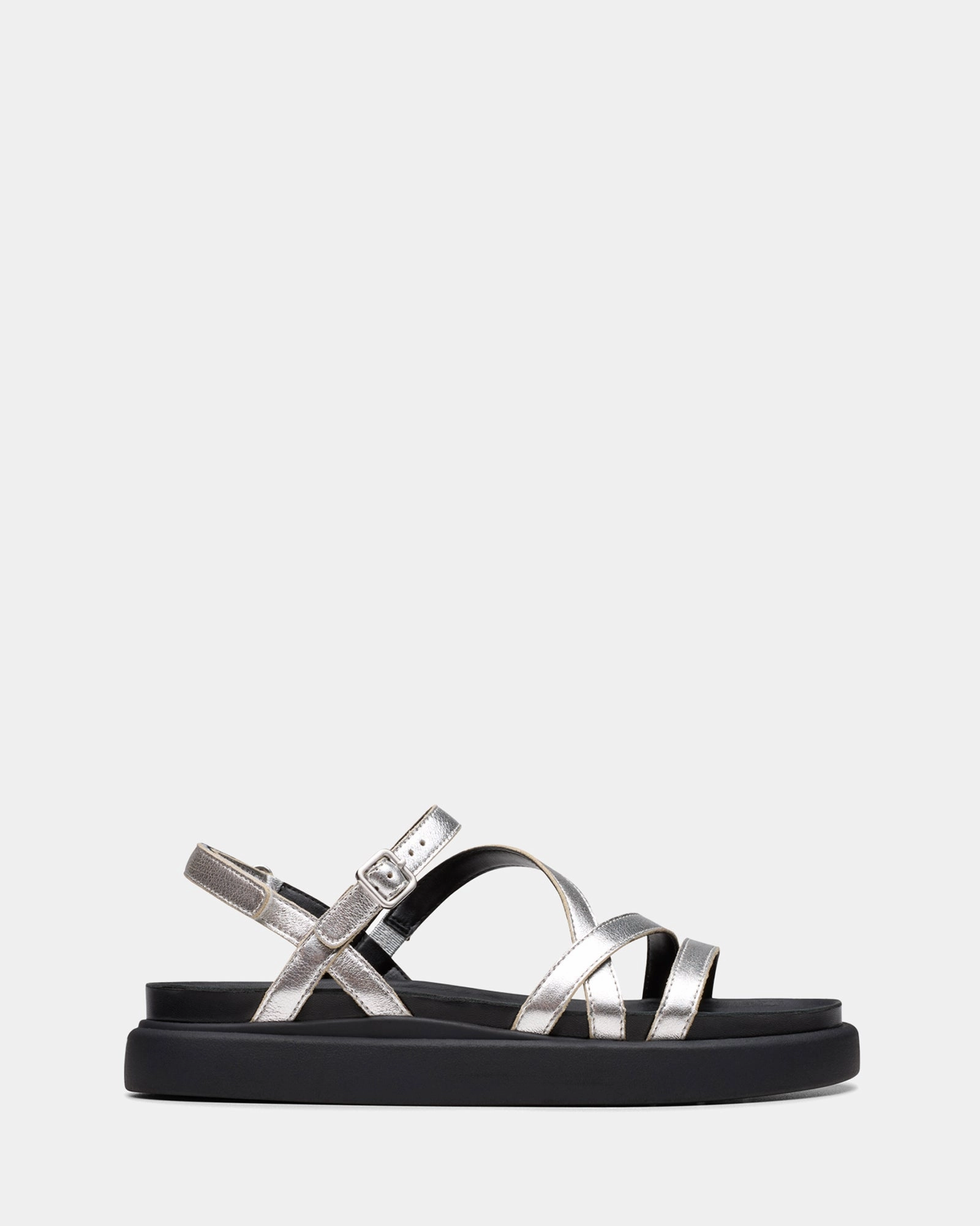 Aristella Rose Silver Metallic Comfort toe Winter Vibe