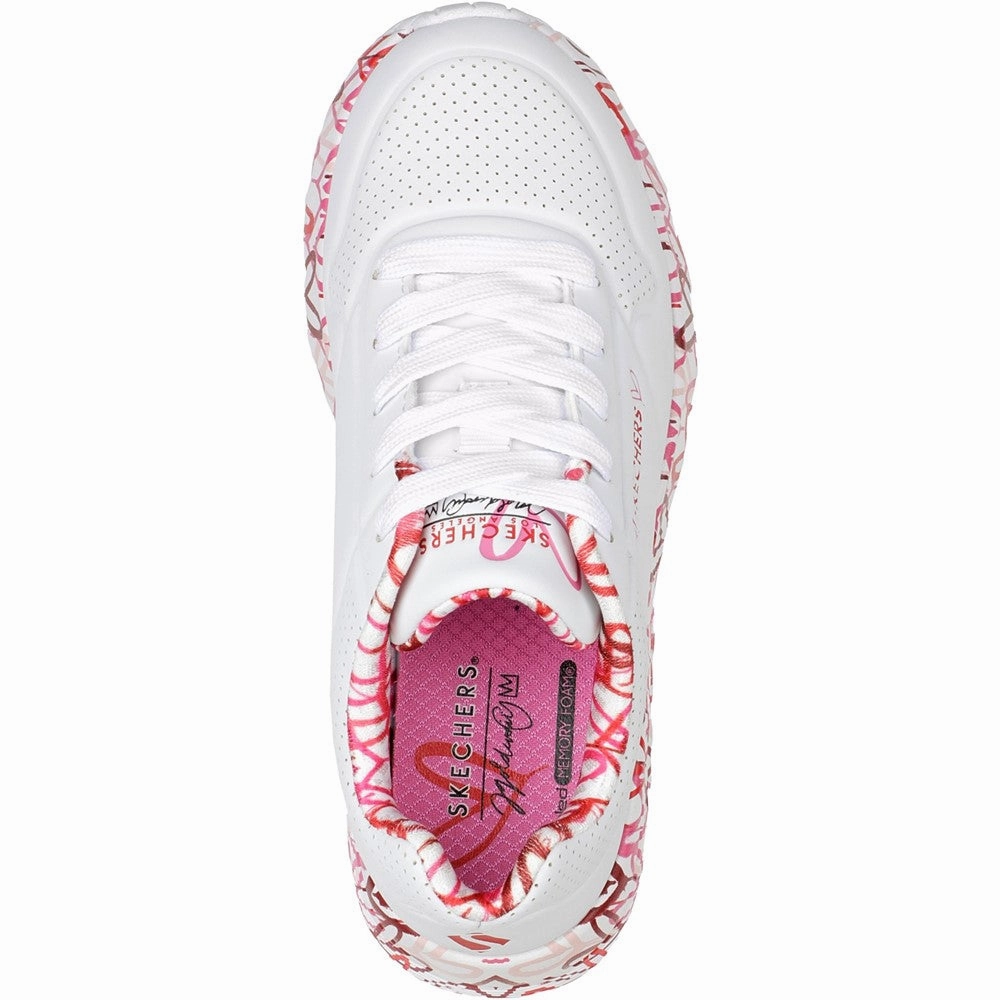 Skechers Uno Lite Lovely Luv Shoe Hill Stroll Soft Stride