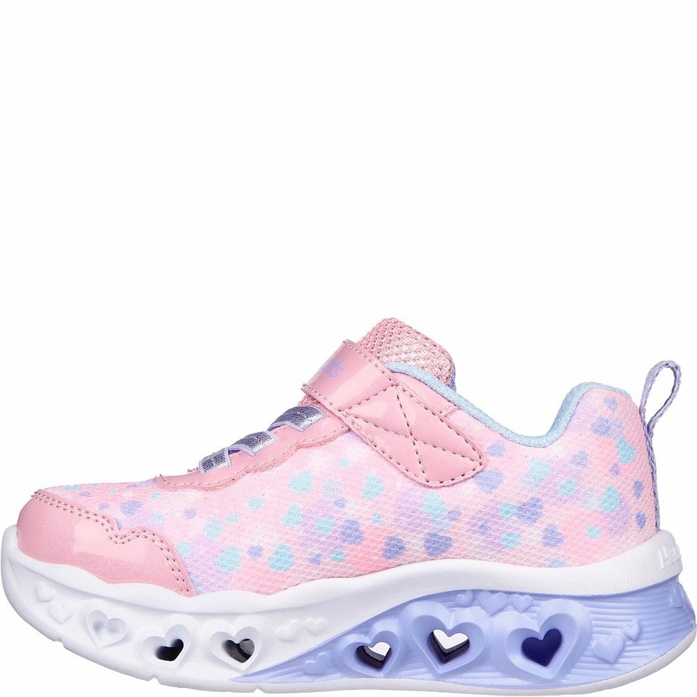 Skechers Flutter Heart Lights Kind Spirit Shoes Strong Pace Relaxed Fit