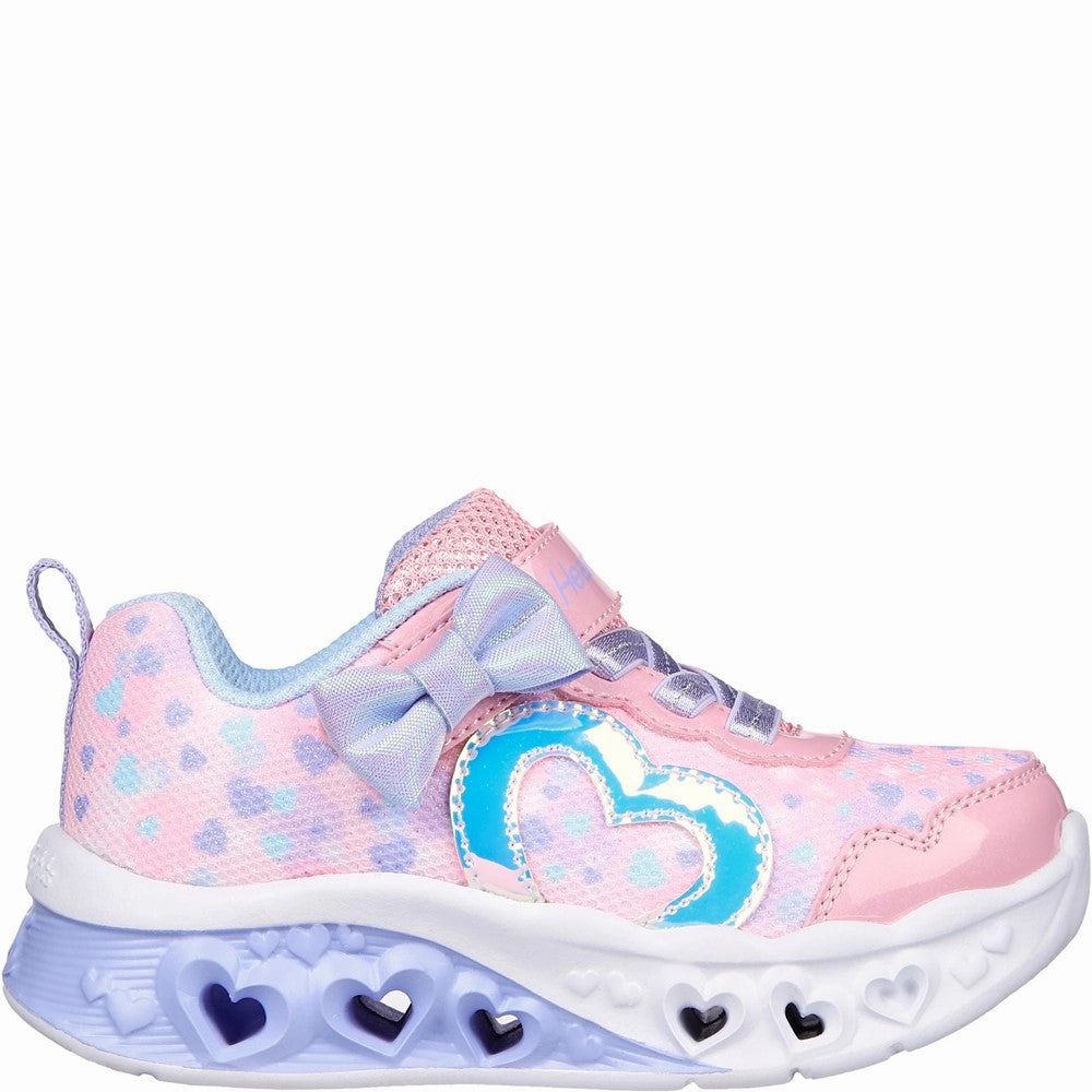 Earth Tone Skechers Flutter Heart Lights Kind Spirit Shoes