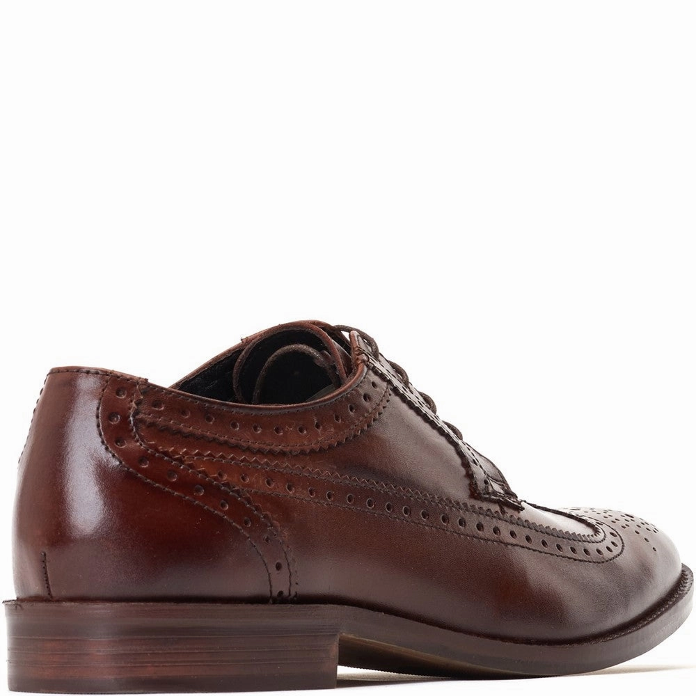 Base London Twain Brogue Slip On Style Soft Touch