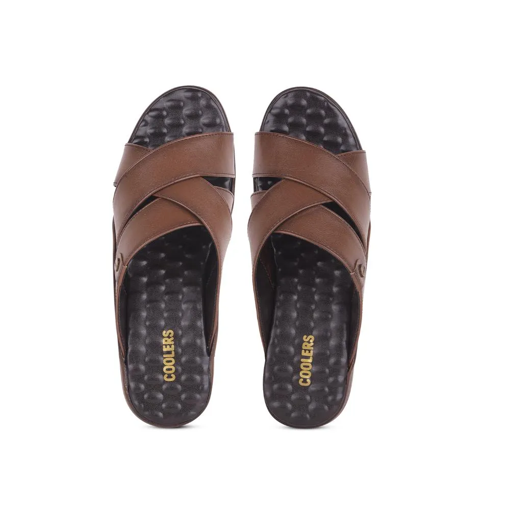 Slippers From Wizard Of Oz Coolers By Liberty Mens 7123-901 Tan Casual Slippers