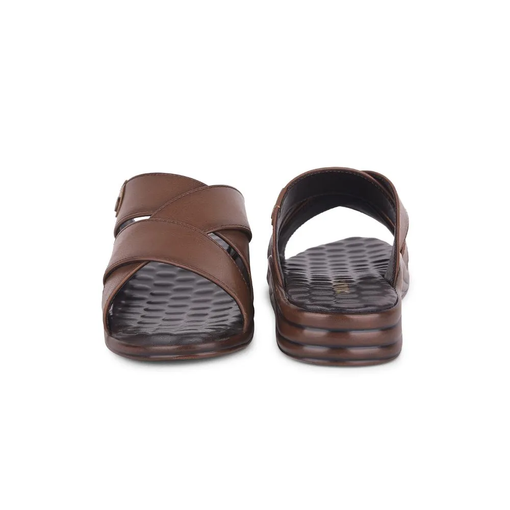 Animal Slippers Slippers Coolers By Liberty Mens 7123-901 Tan Casual Slippers