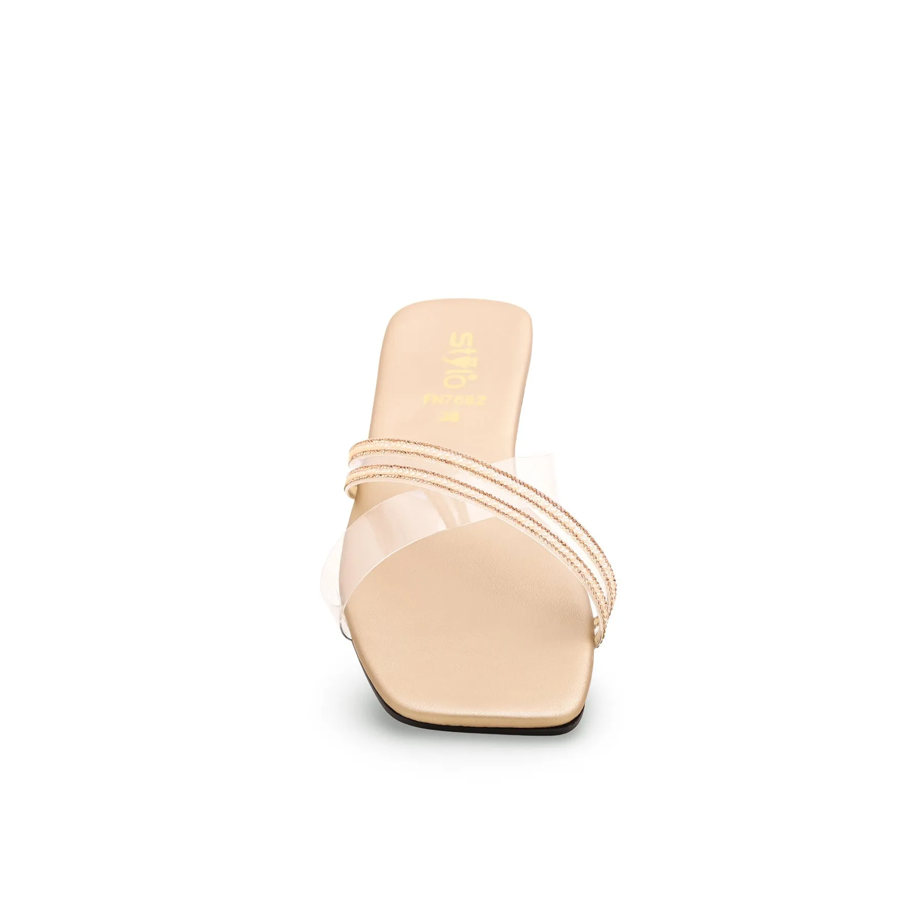 Slippers In Spanish Chanclas Golden Fancy Slipper FN7682