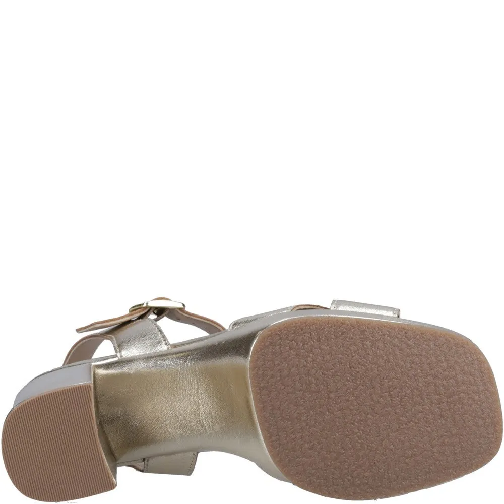 Hush Puppies Ophelia Leather Heels Hot Weather