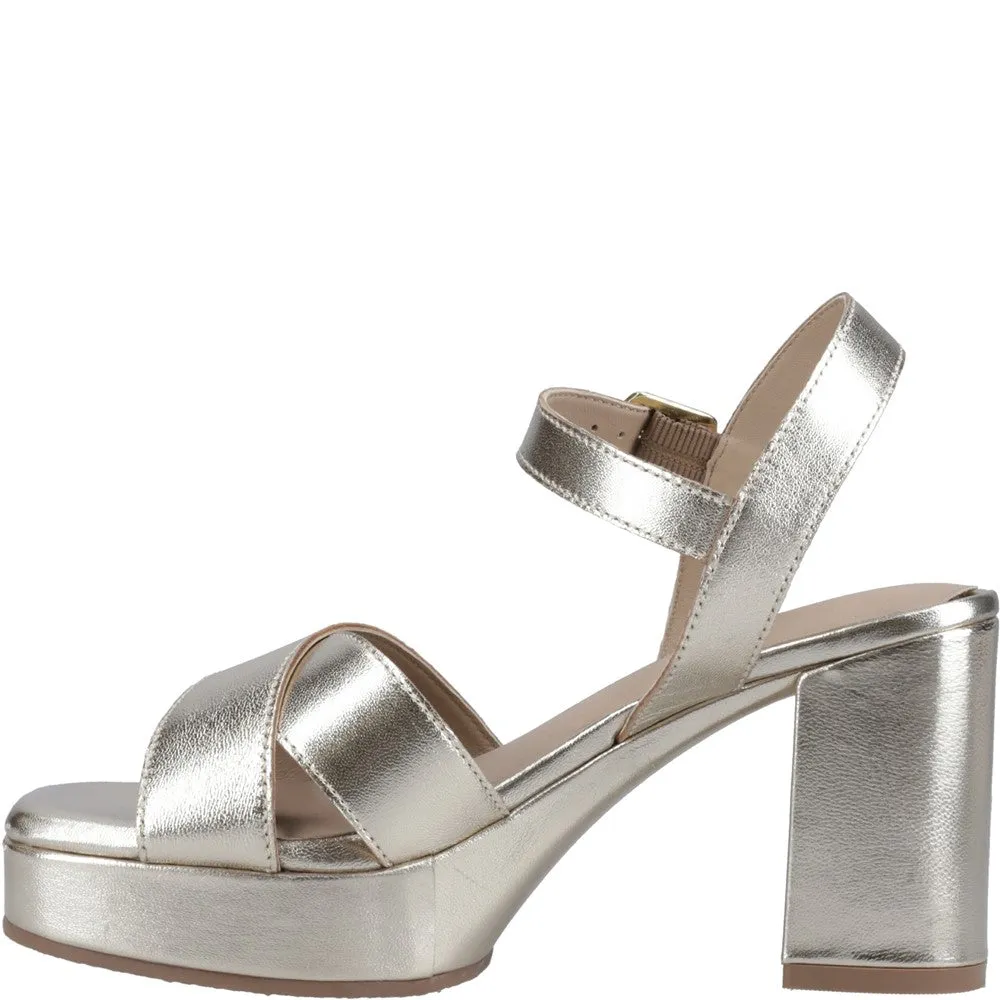 Trendy Vacation Sandals Hush Puppies Ophelia Leather Heels