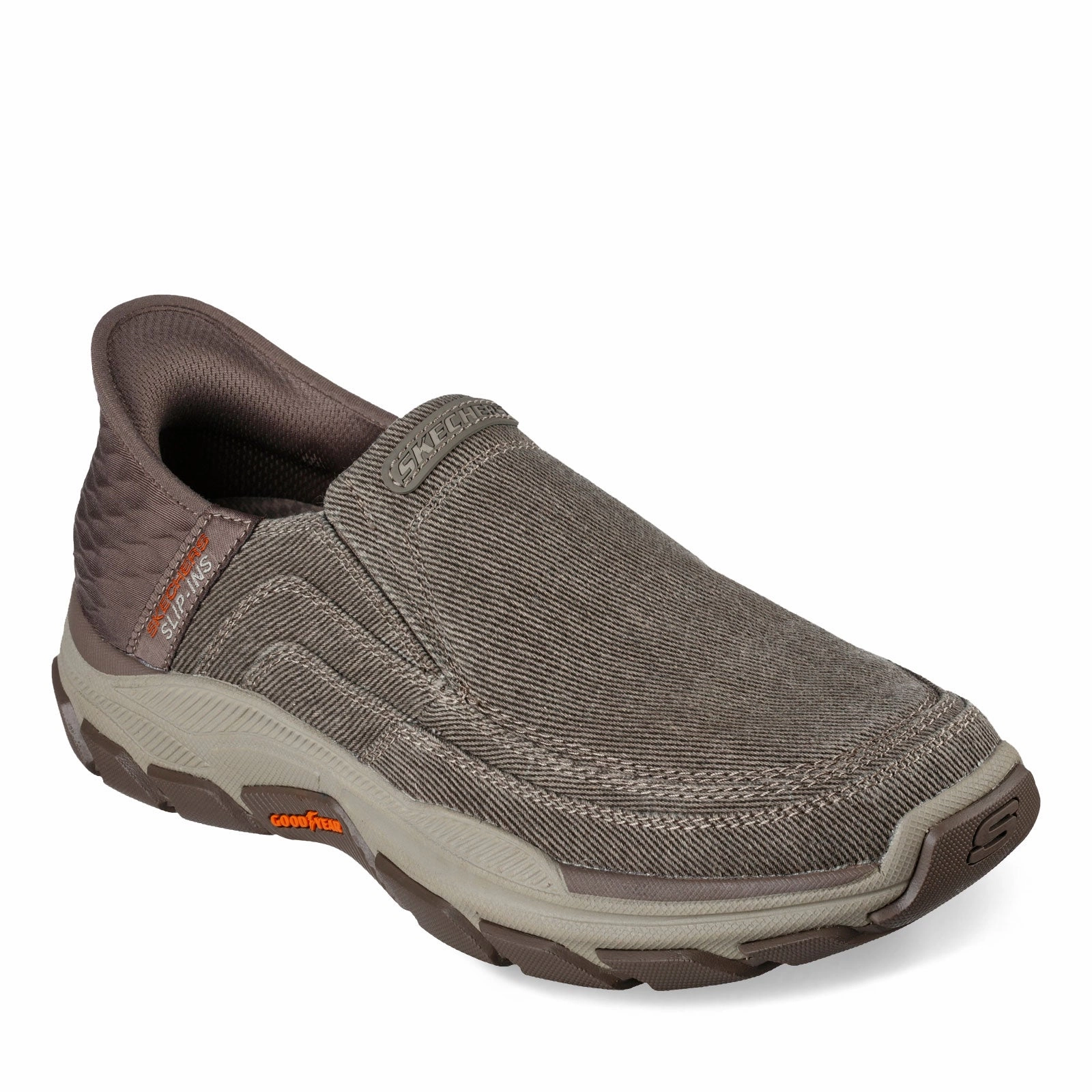 Mountain Run Practical Design Men's Skechers, Slip-ins Relaxed Fit: Respected - Holmgren Slip-On - Wide Width