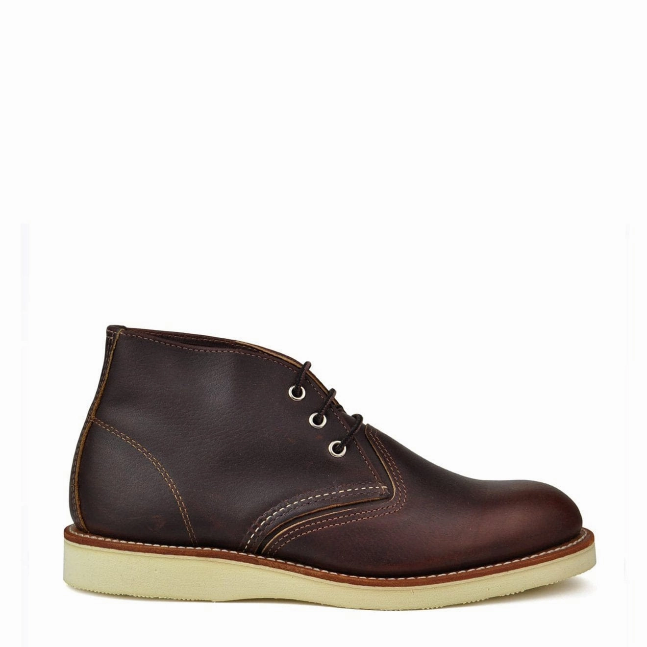 Resilient Sole Red Wing Work Chukka Boot Briar Oil Slick