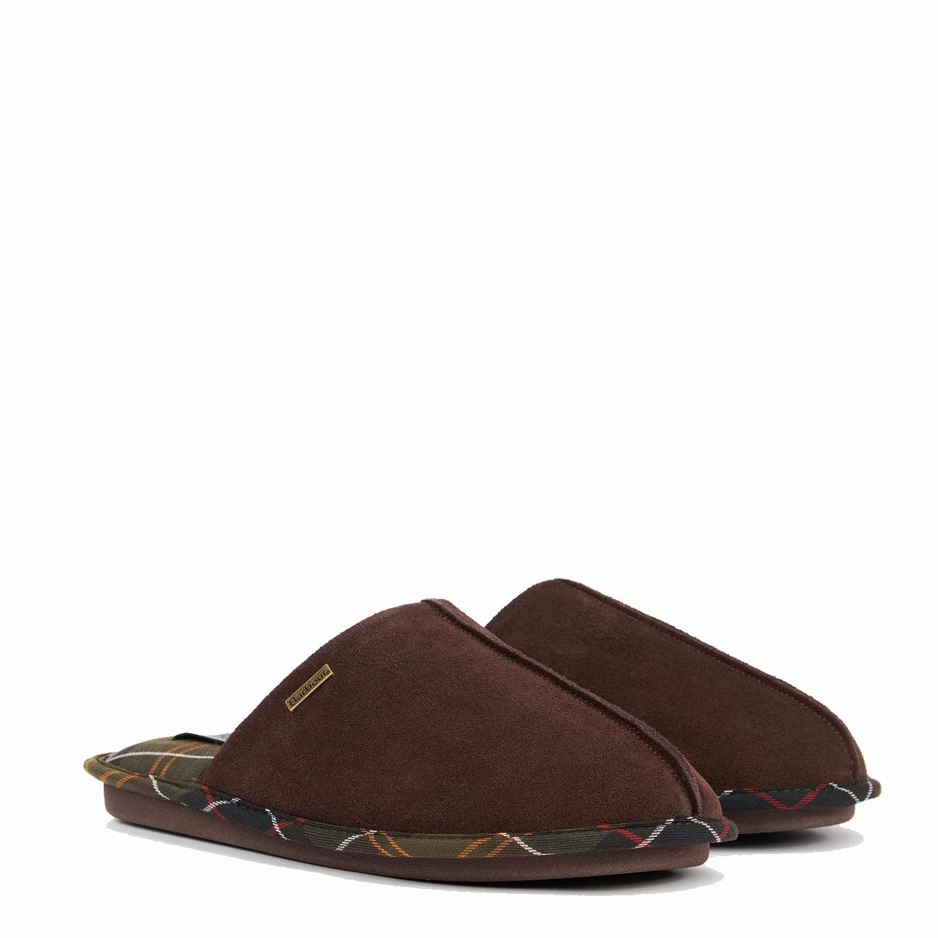 Toe Cap Barbour Foley Slipper Brown
