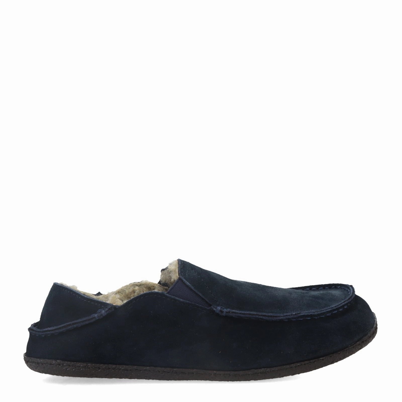 Men's Clarks, Suede Slipper Coast Step Forest Step