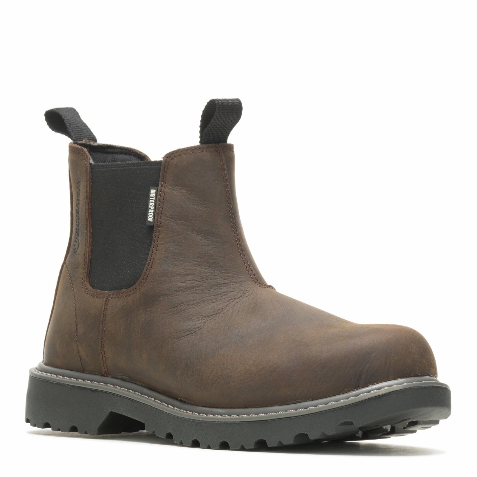 Men's Wolverine Boots, Floorhand Romeo Soft Toe Work Boot Padded Liner