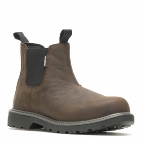 Men's Wolverine Boots, Floorhand Romeo Soft Toe Work Boot Padded Liner