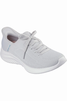 Kick Back Touch Comfort Skechers Ladies 150457  ULTRA FLEX 3.0-ELEVATED MOTION in Light Grey