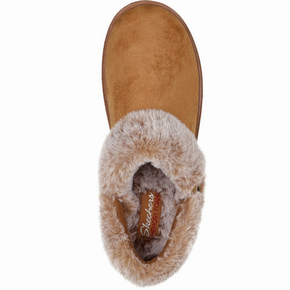 Skechers Cozy Campfire Fresh Toast Slipper Versatile Wear
