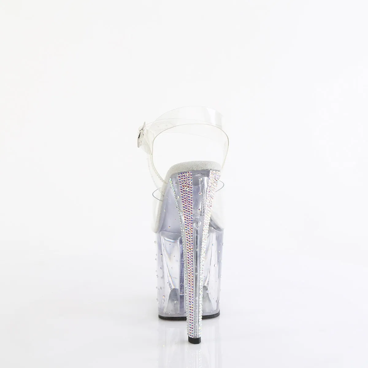 ENCHANT-708RS-01 Pleaser Clear Sexy Platform Shoes (Pole Dancing Heels) Shoes Asics Women