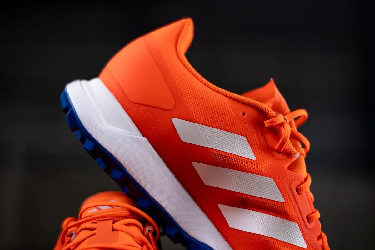 Adidas Zone Dox 2.2S Orange Hockey Shoes 25/26 Ultraboost 1.0 Shoes Adidas