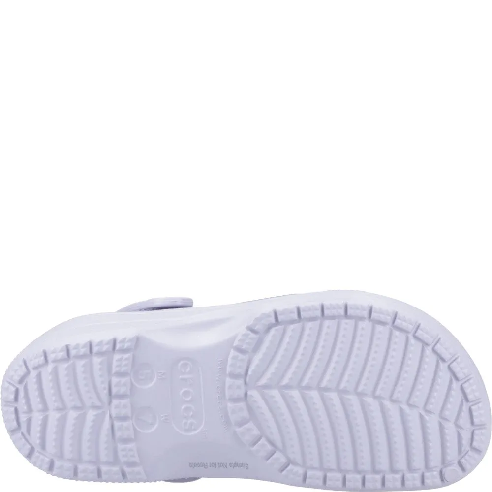 At-Home Style Loose Fit Crocs Unisex Classic Frosted Clog