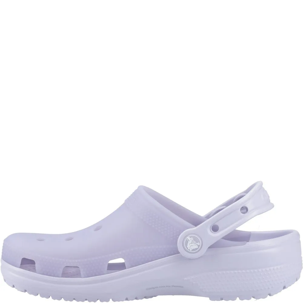 Crocs Unisex Classic Frosted Clog Comfortable outdoor wear therapeutic