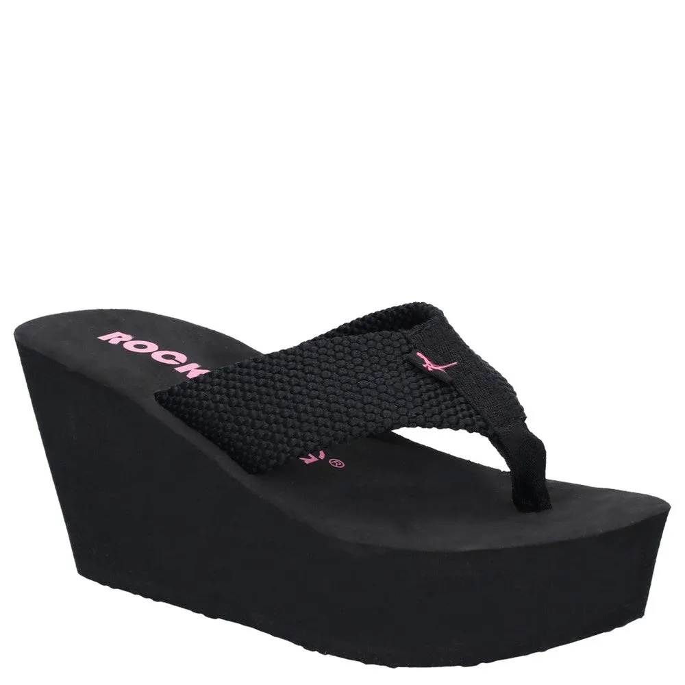 Slip-On Versatility Rocket Dog Diver Webbing Sandal