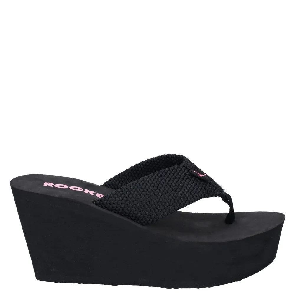 Wraparound Strap Fashionable Casual Shoes Rocket Dog Diver Webbing Sandal