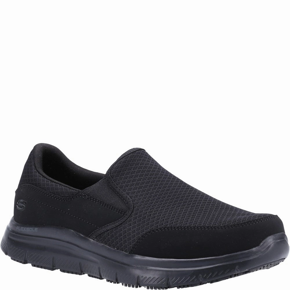 Easy Wear Fit Soft Skechers Workwear McAllen Wide Slip Resistant Occupational Shoe