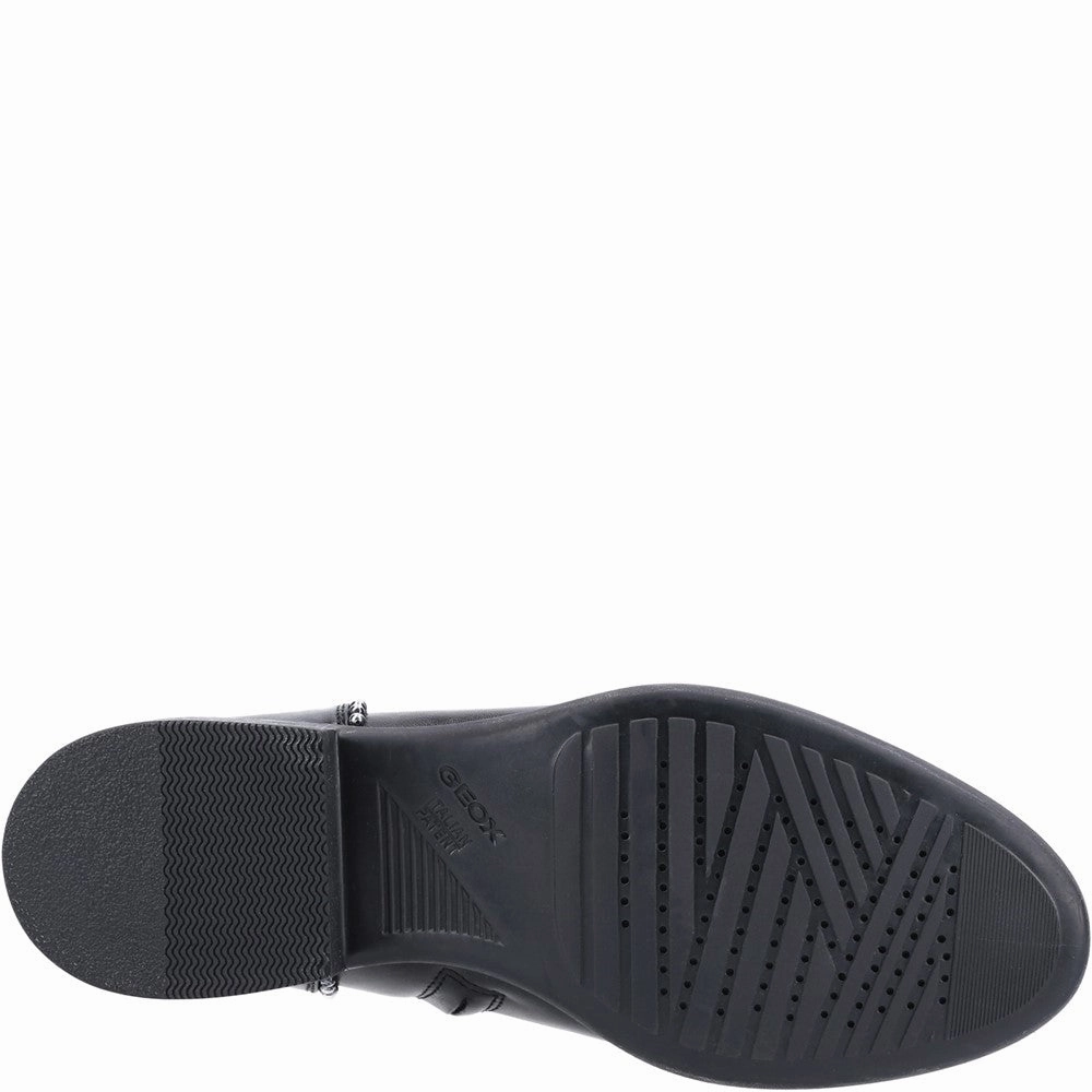 Cushioned Insole Cherry Pop Geox Resia Zip Up Boots