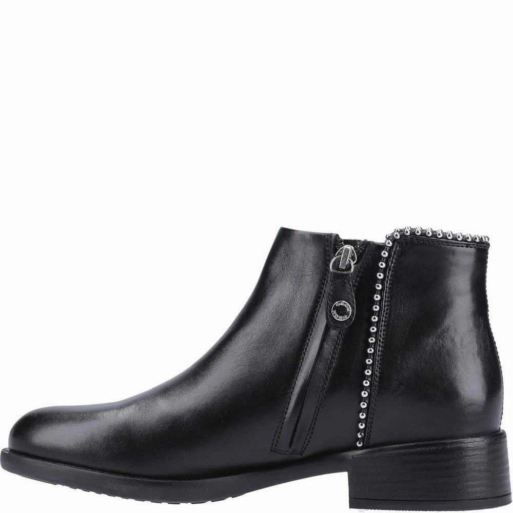 Minimal Texture Comfort support Geox Resia Zip Up Boots