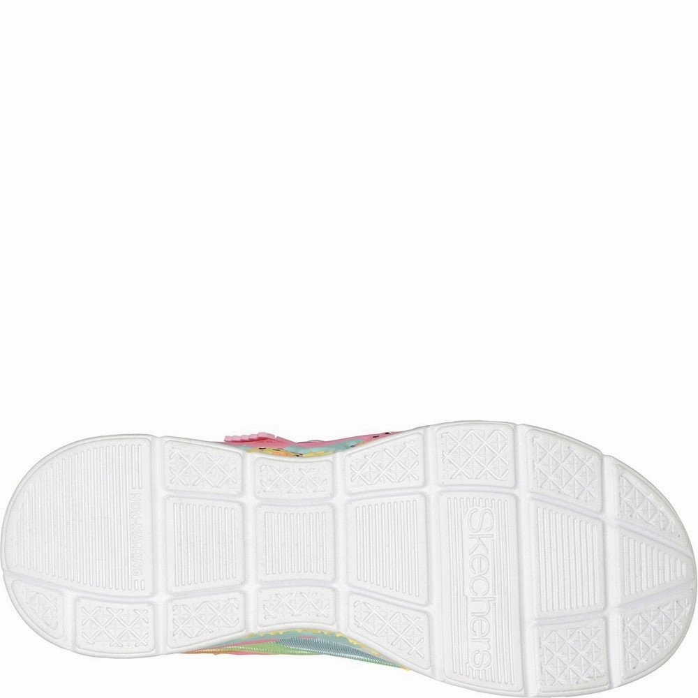 Moisture   Wicking Silver Glow Skechers Sundae Sweeties Shoes