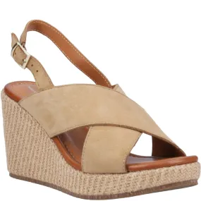 Hush Puppies Perrie Wedge Sandal Easy Slip-On Summer Ready