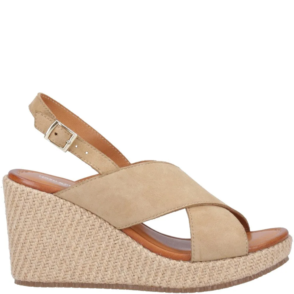 Event Chic Stylish Ease Hush Puppies Perrie Wedge Sandal