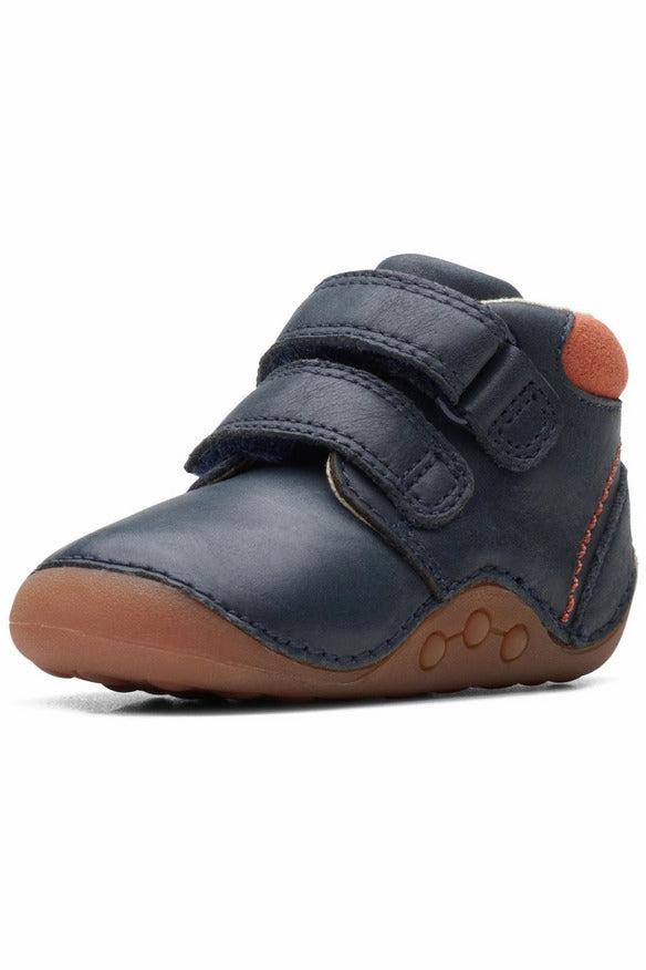 Desk Day EVA sole Clarks Tiny Play Toddler navy