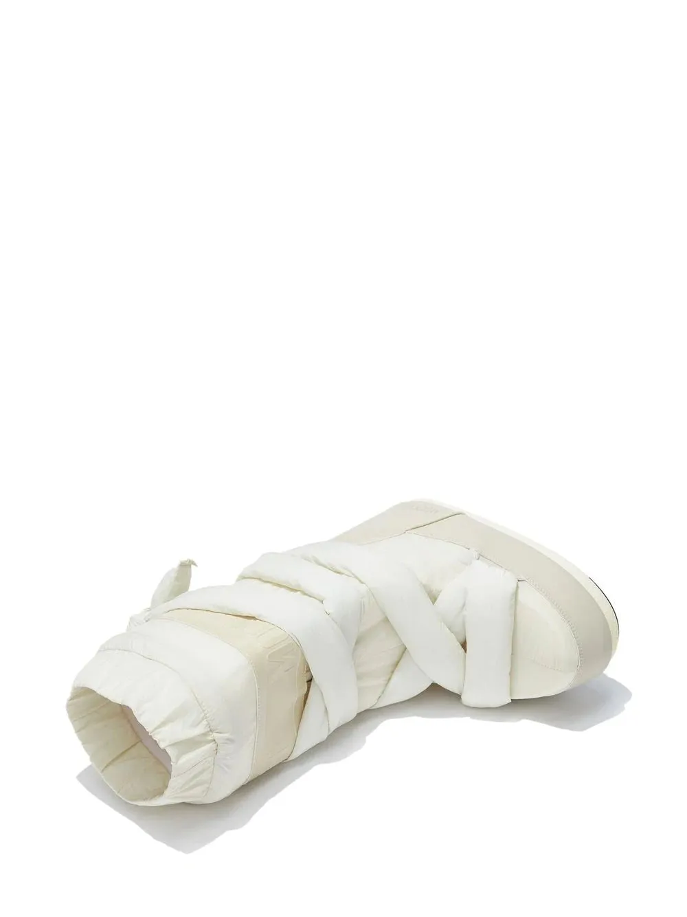 Snow Boots Dog MOON BOOT WOMEN Icon Mega Lace Snow Boots Ecru