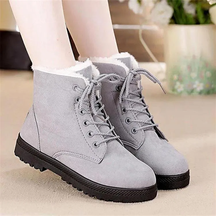 Snow Boots With Wide Toe Box Snow Street Martin Short Boots Women