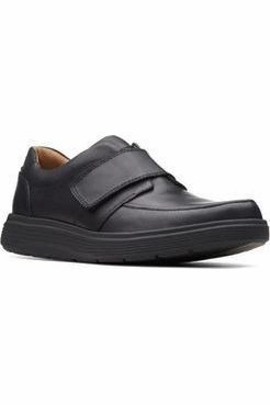 Prestige Shade Orthopedic Support Clarks Un Abode Strap black Extra Wide