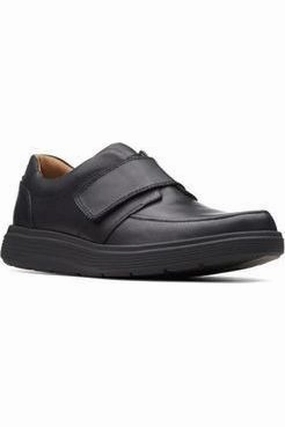 Clarks Un Abode Strap black Extra Wide Chill Walk