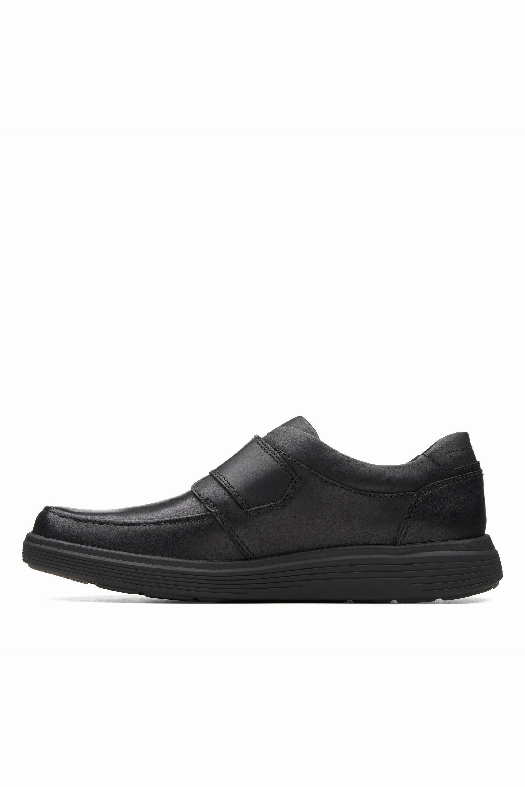 Clarks Un Abode Strap black Extra Wide Club Night