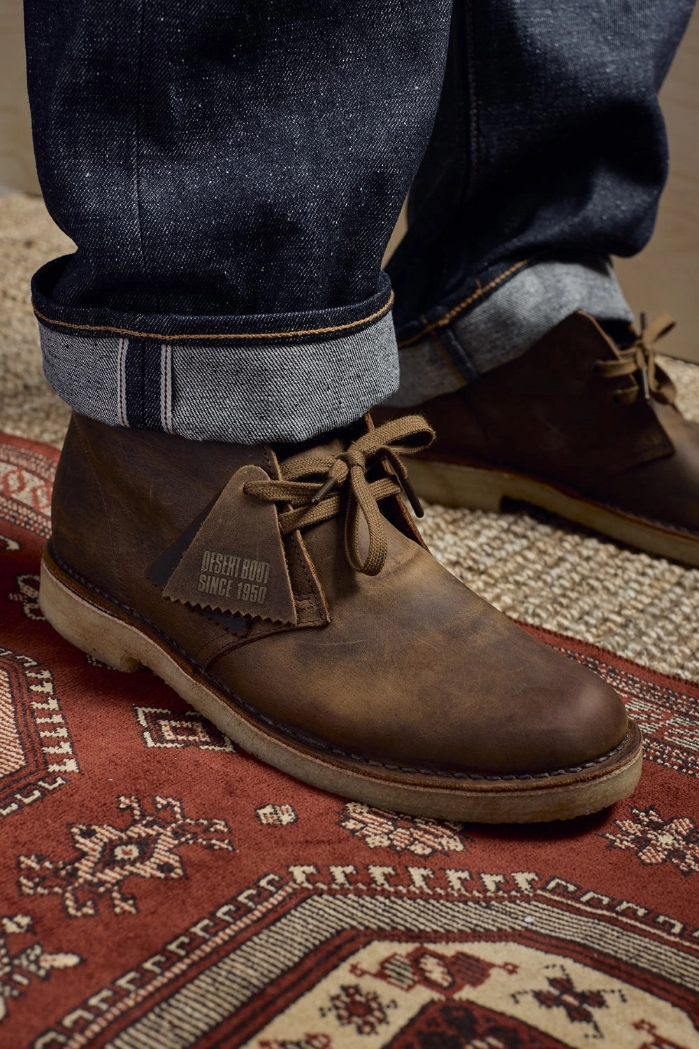 Wear-Ready Shoes Desert Boot (M) Beeswax Leather Ii