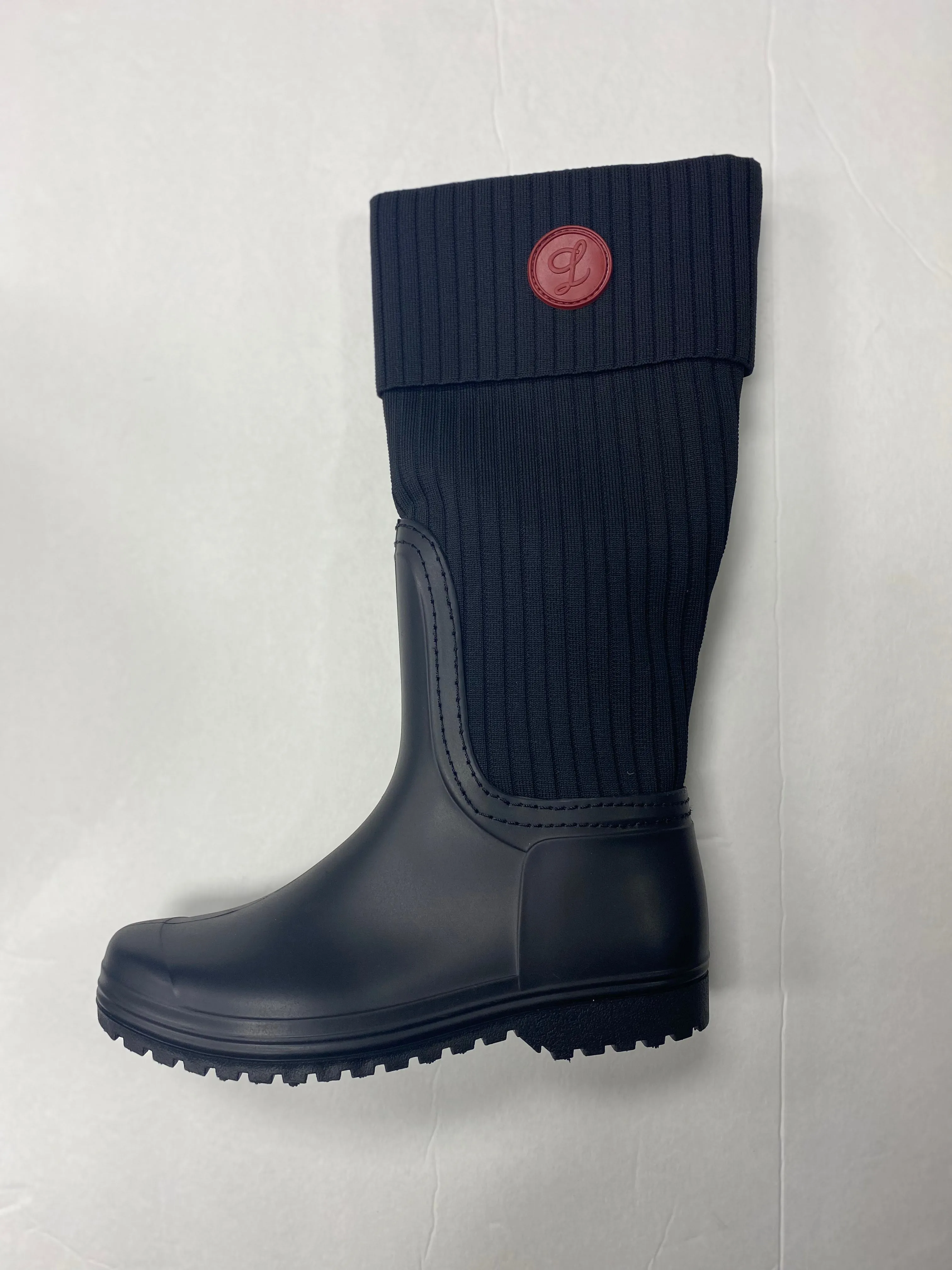 SALE FW22 Lolit WB302 Ribbed Sock with Black Cuff Winter Boot Baffin Wolf Snow Boots