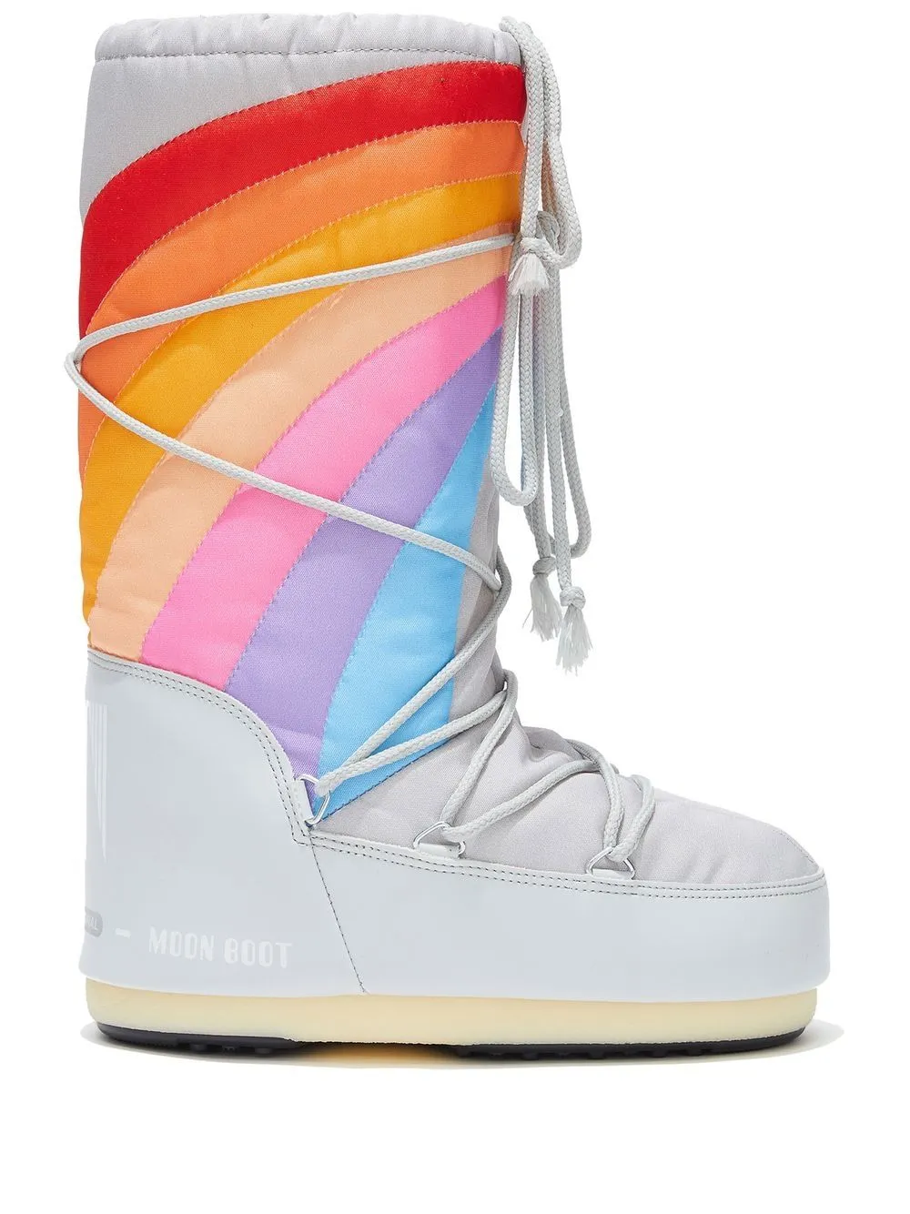 Bogs Arcata Urban Chelsea Snow Boots MOON BOOT WOMEN Icon Rainbow Snow Boots Multi/White