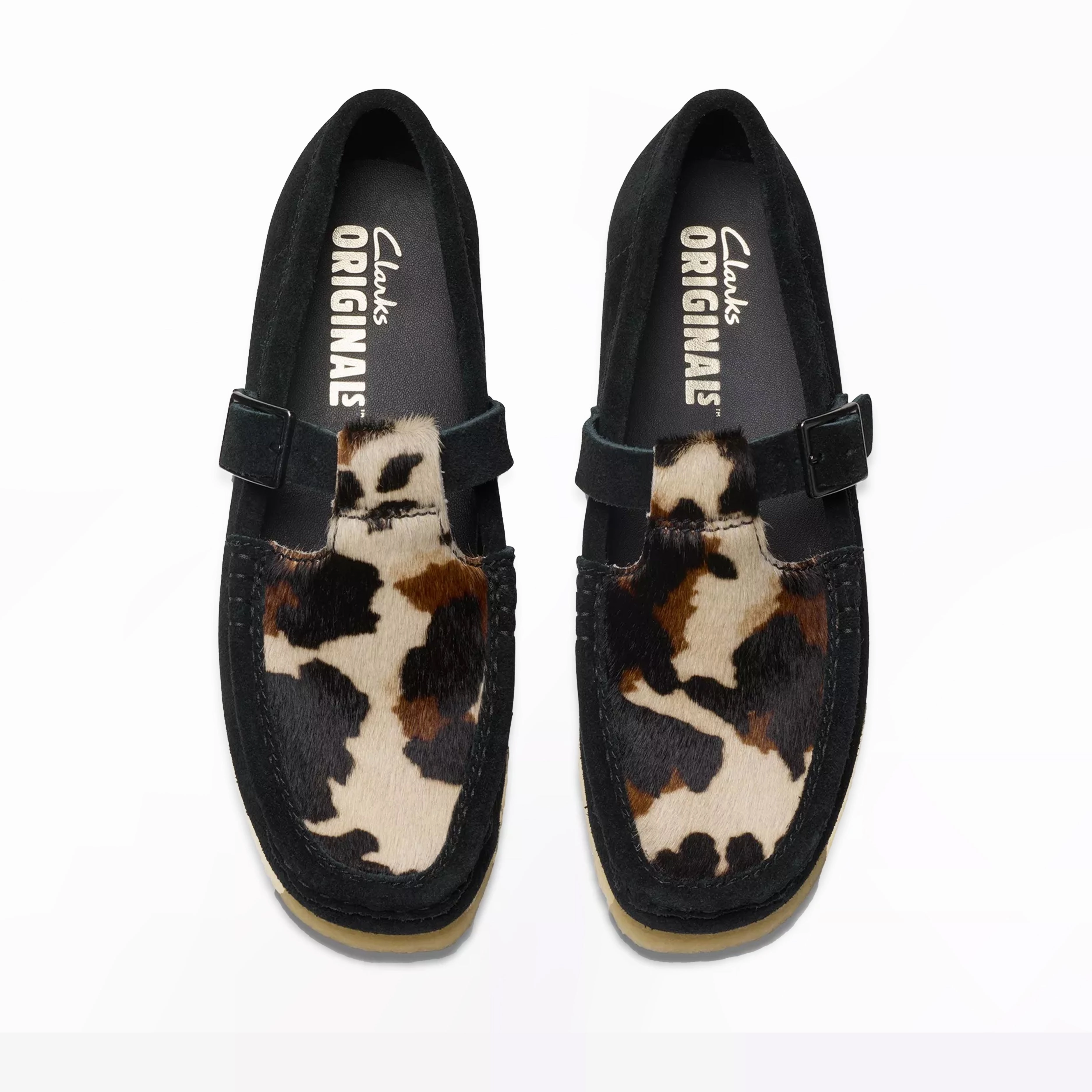 Clarks Originals Womens Wallabee T Bar Black Interest Versatile Look Event Ready